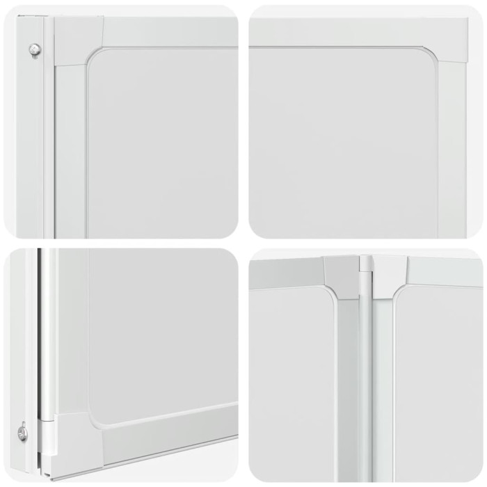 Zložljiva stena za tuš 141 x 132 cm s 3 ploščami
